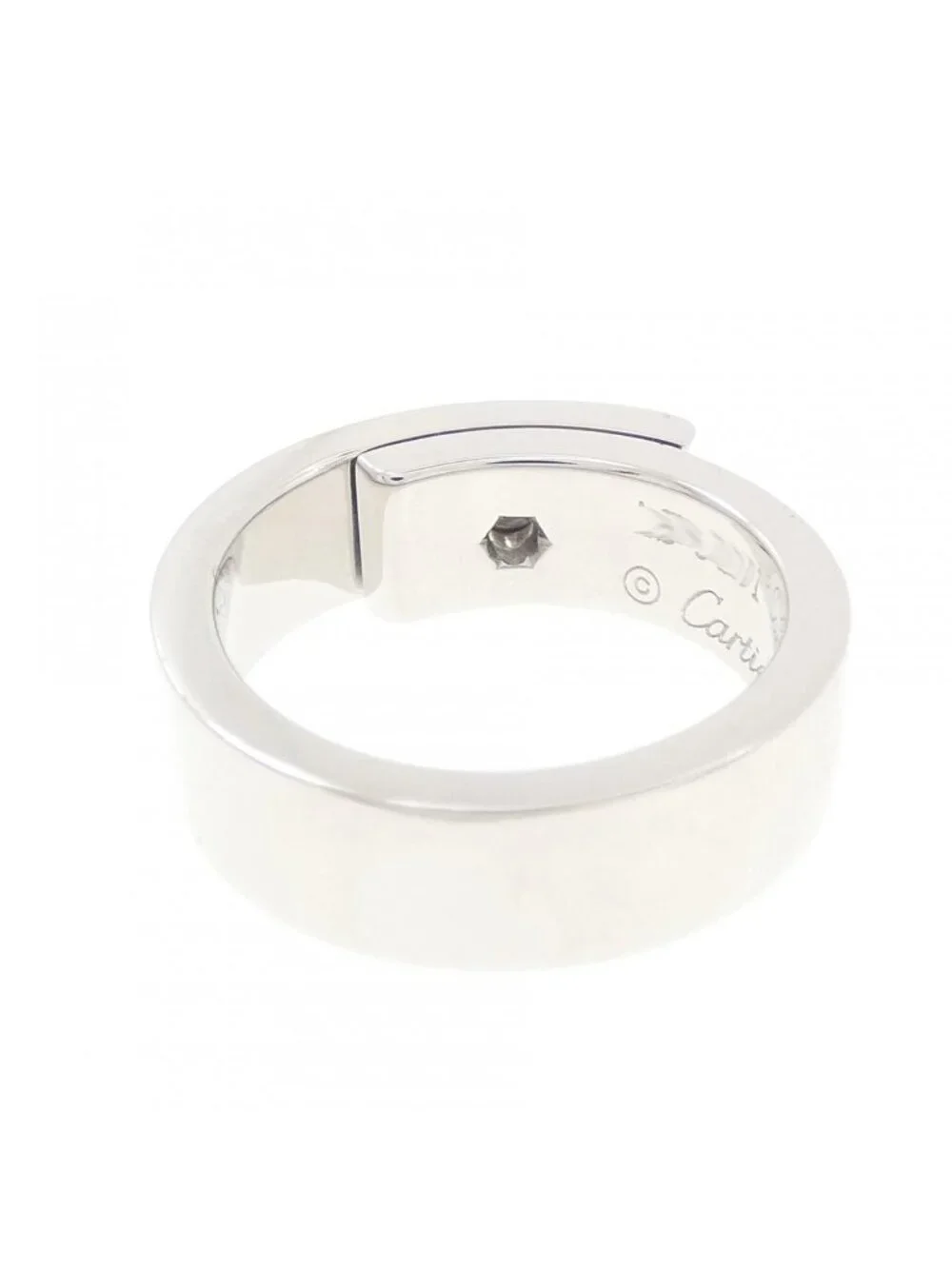 Cartier Anniversary Ring White Gold
